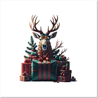 Reindeer gifts Posters and Art